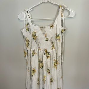 Show me your mumu floral mini dress